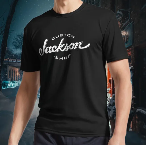

Jackson Guitars Custom Shop Logo T-Shirt Funny Size S to 5XL