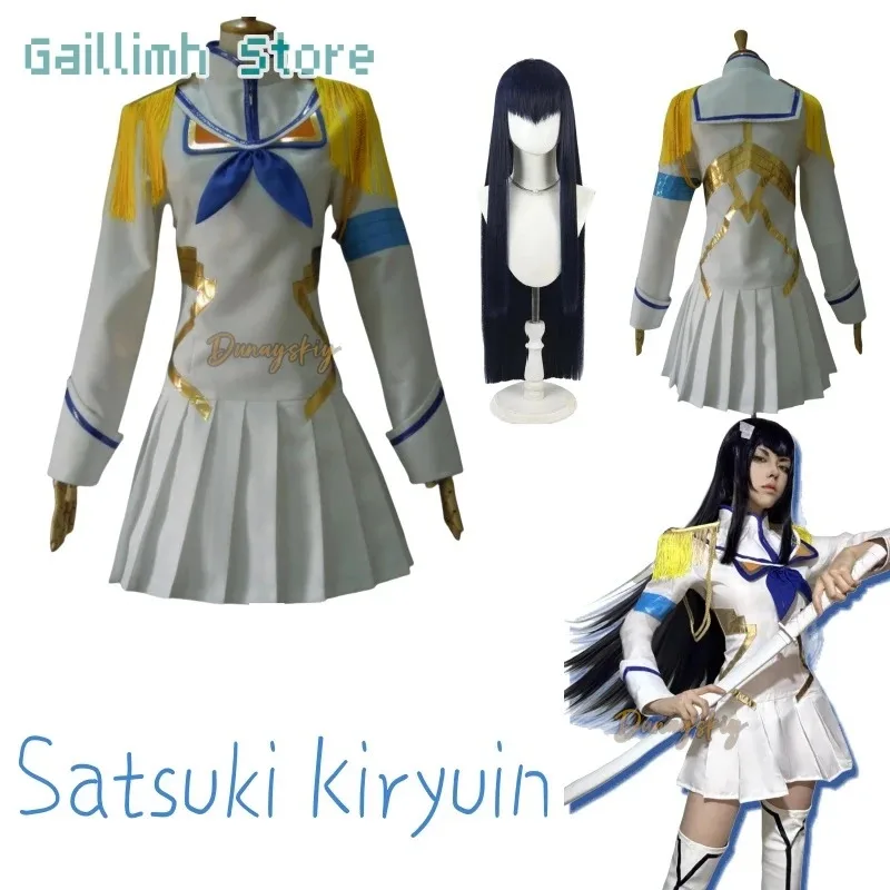 

Anime Satsuki Kiryuin Cosplay Boots KILL la KILL Cosplay Costume Uniform Wigs Boots Custom Any Size Halloween Party Boots