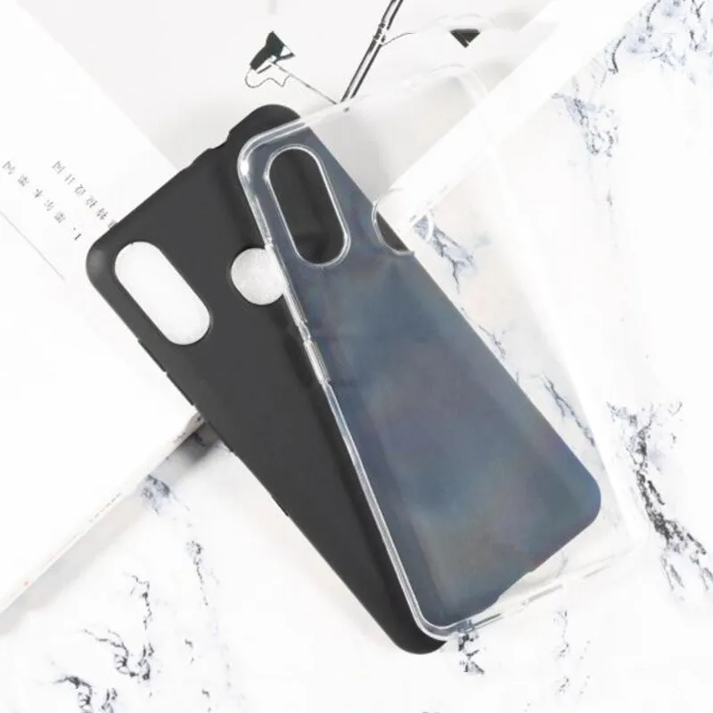 Funda de silicona para ZTE Blade V10 Vita, carcasa de TPU negra, ultrafina, suave, naranja, Neva Play