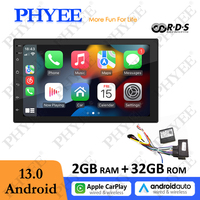 2 Din 7 inch Android Car Radio, Wireless Carplay, Android-Auto, Bluetooth, for Citroën Berlingo, Jumpy, Peugeot Partner, Expert