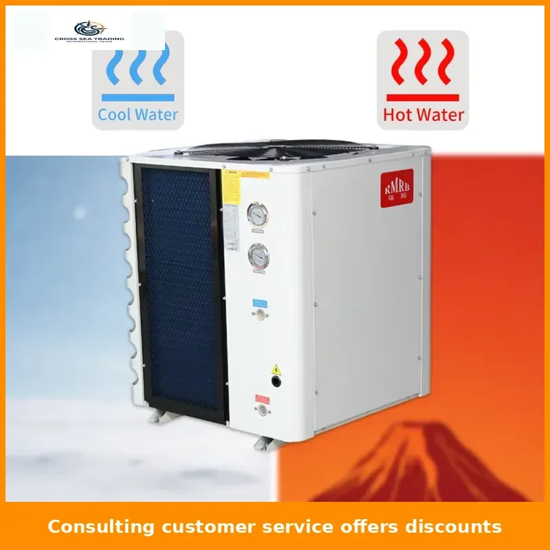 R410A 9 kW Commercial Heat Pump Water Heater with Copeland Scroll Compressor – Heating Range from -30 °C to 46 °C, 380 V