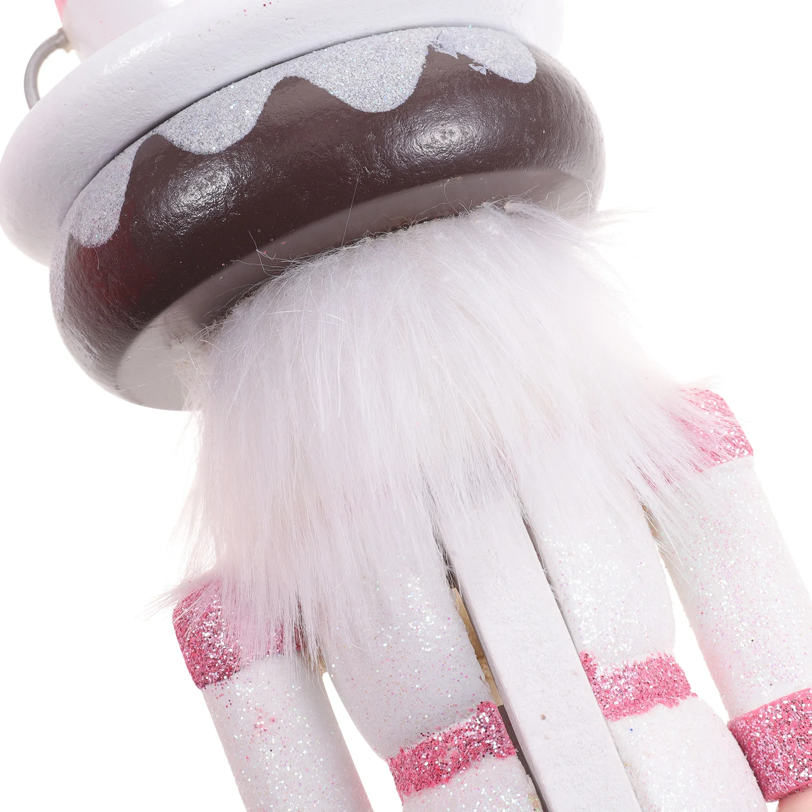 

Wooden Nutcracker Classic Festival Decoration Bright Chic Color Desktop Nutcracker Puppet Holiday Ornament for Home Office