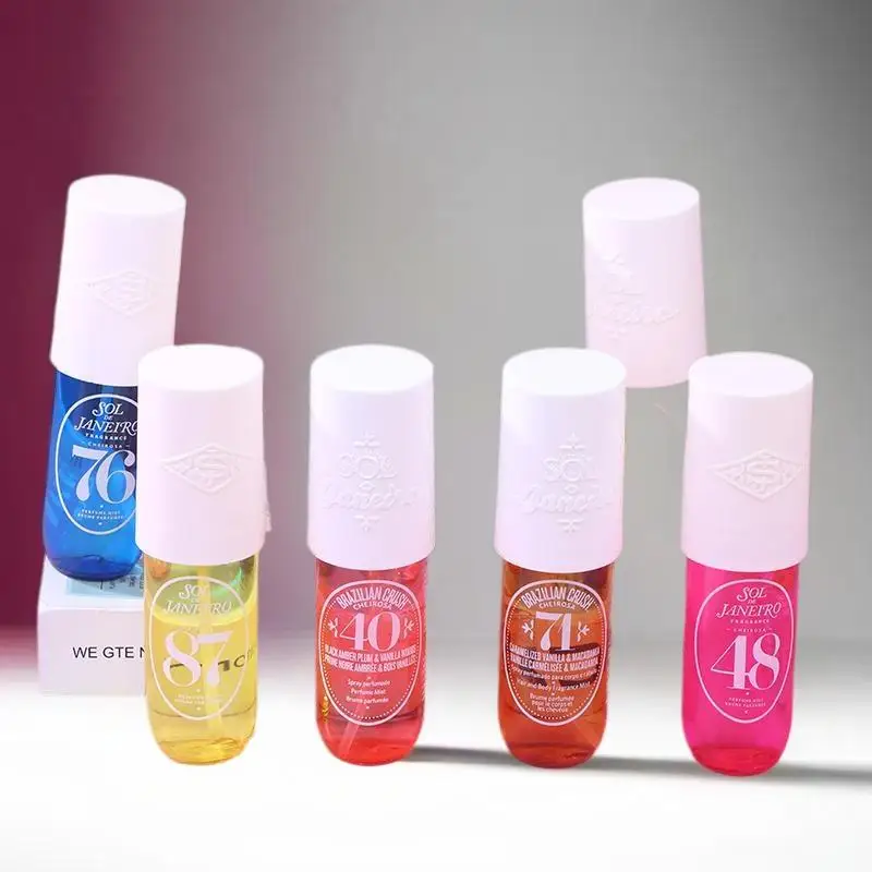 بخاخ عطر الجسم المنشط، رقمي برازيلي، يدوم طويلاً، خالي من الكحول