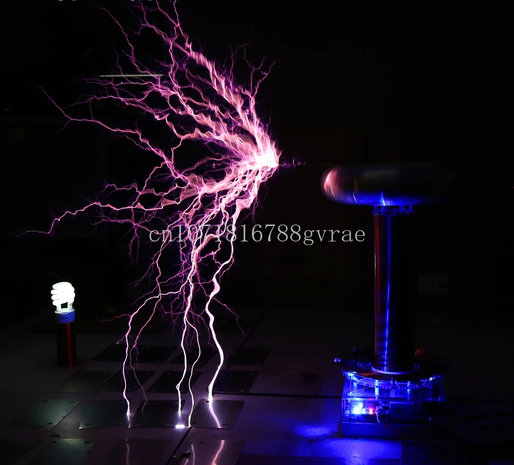 60cm Arc Music Tesla Coil High Power DRSSTC High-Tech Toy Science and Technology Museum Artificial Lightning