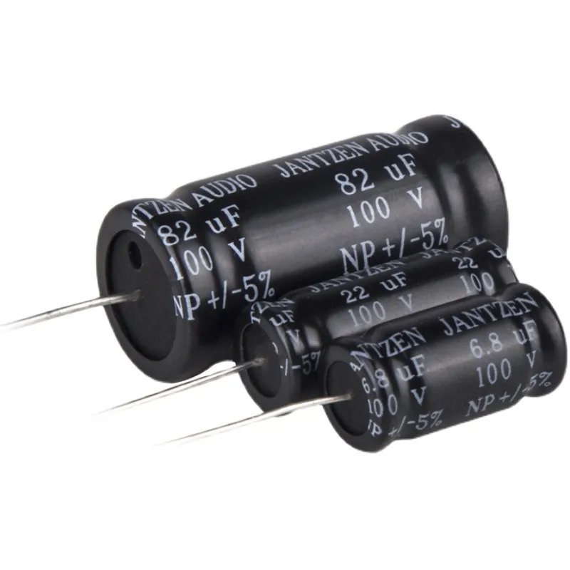 4 ชิ้น/ล็อตเดนมาร์ก Jantzen EleCap Series Axial Non-Polar เปลือกอลูมิเนียม Electrolytic Capacitor ความถี่ Division จัดส่งฟรี