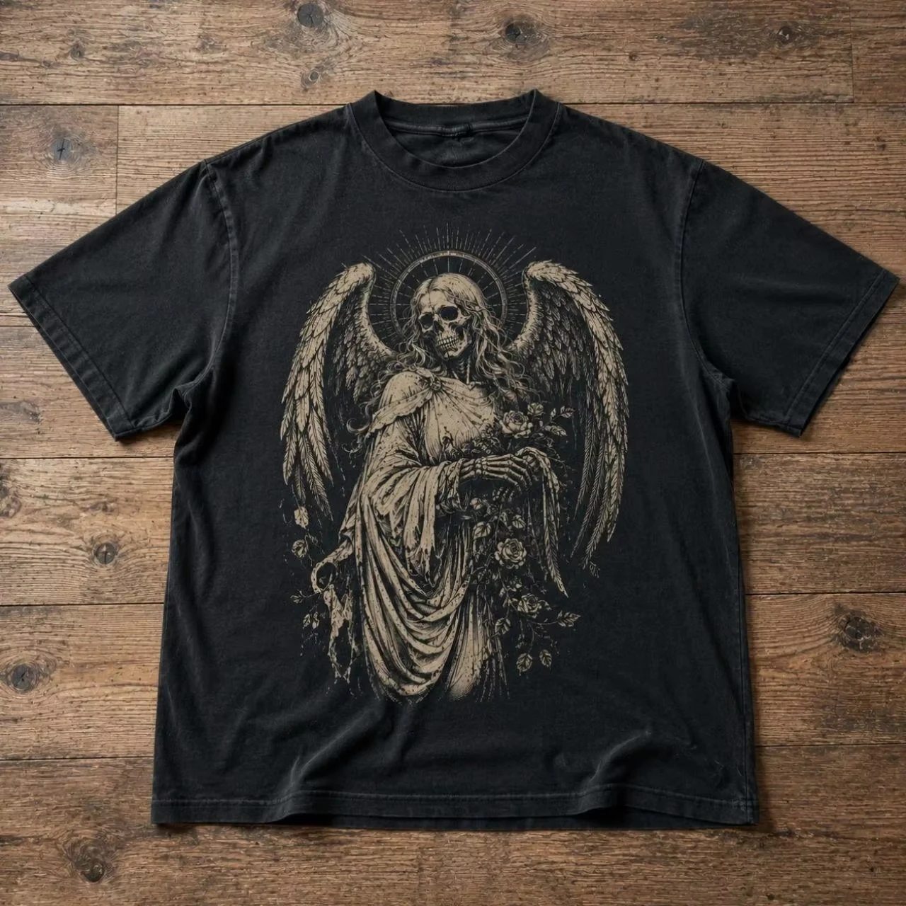 High Street Trend Hip Hop Short Sleeve Graphic T-Shirt Y2k Top for Men Women 2000s Vintage Aesthetic