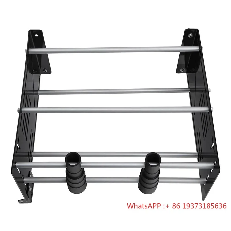 Motorcycle Wall Mount Storage Rack For Harley Touring Street Glide Road King Electra Glide Ultra Classic Tour Pack Dyna Softail