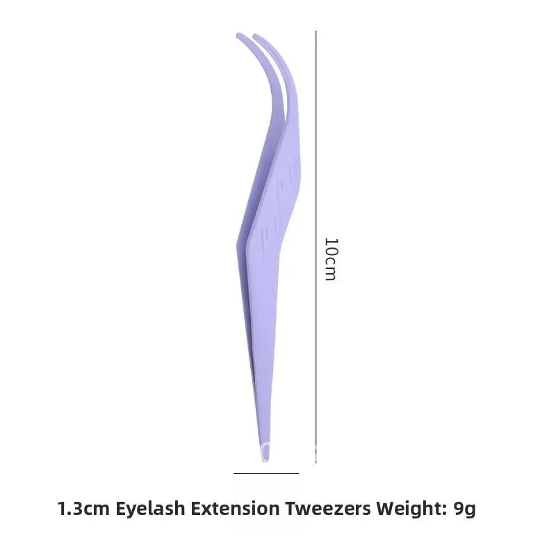 Piegaciglia in acciaio inossidabile Pinzette per innesto universale per ciglia Strumenti di bellezza per trucco con bocca ad arco in canna di fucile