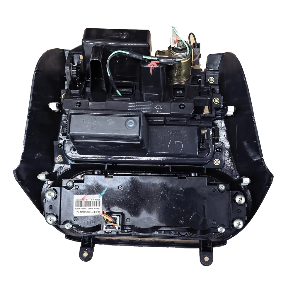1 Piece AC Cover Gear Box Cover For Lancer Ex Carbon Fiber Board For Lancer Gt Shift Box Plate For Evo 10 X MT AT CVT 8010A189 view 3