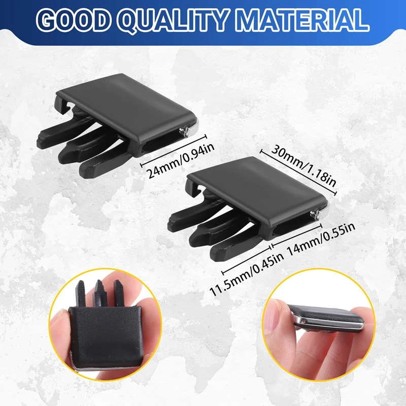 2X Front Center Side Air Vent Outlet Tab Clips, AC Vent Adjustment Buckle Repair Kit For Toyota Corolla 2009-2013