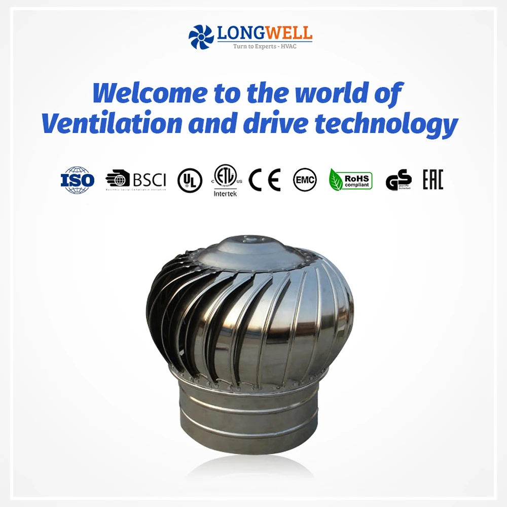 Warehouse greenhouse roof exhaust ventilation fan ball type ventilation exhaust fans without power