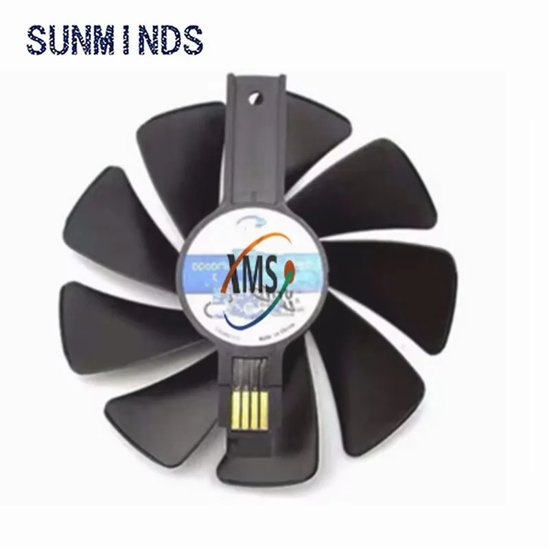95mm CF1015H12D DC12V Cooler Fan Replace for Sapphire NITRO RX480 8G RX 470 4G GDDR5 RX570 4G / 8G D5 RX580 8G OC