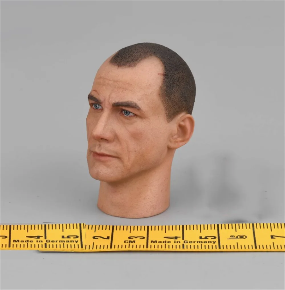 Male Head Sculpt Carving Scarf, Tipo de mão, Action Figure Collectable, 1:6 DID, D80177, Novo, Versão original