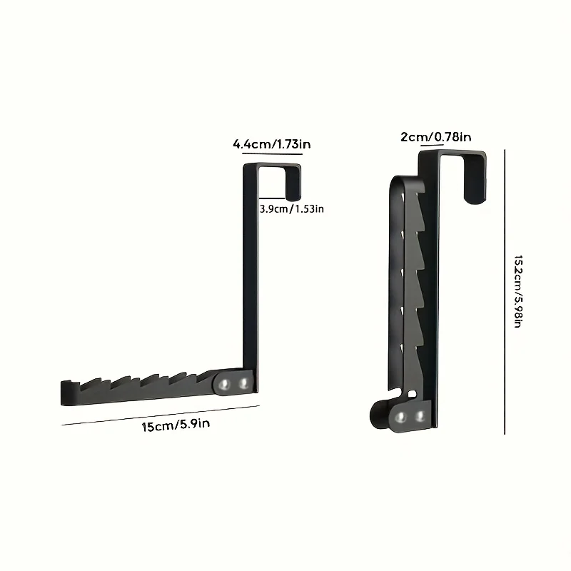 Hanging Artifact Storage Rack Hanging Clothes Behind The Door Folding Clothes Rack Hook On The Door Organizer Heavy Duty Wall