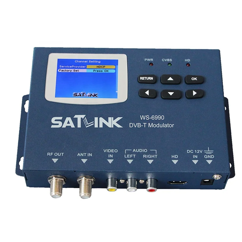 DVB-T Satlink WS-6990 Terrestrial Finder DVB-T Modulator/ AV/ HD WS6990 Satlink Meter SATLINK WS-6990