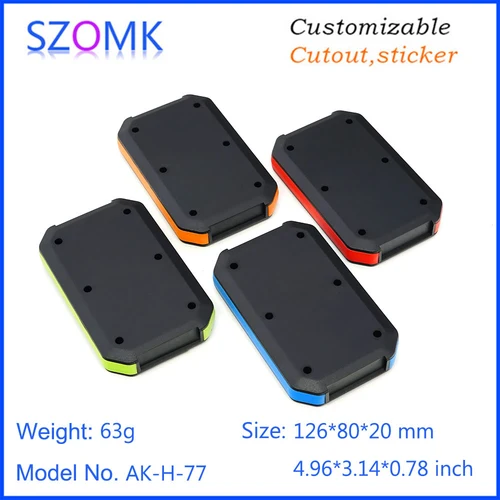 Imagen 2 del producto Caja de conexiones de plástico OEM SZOMK, carcasa para instrumentos electrónicos, carcasa de mano, carcasa impermeable para PCB