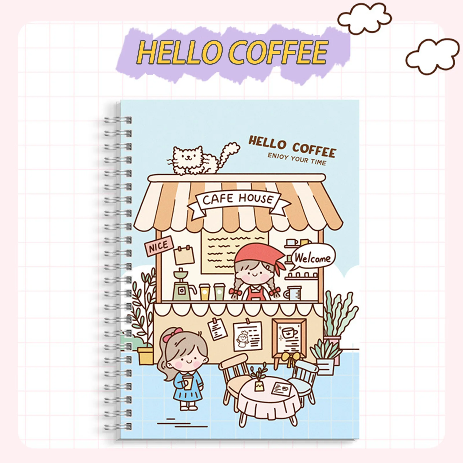 Sticker Collecting Album Books Easy to Carry User-Friendly Design Sticker Organization Suitable for Studio Girls Women