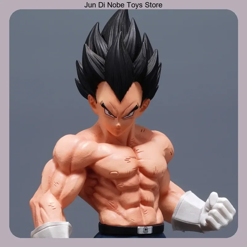 

Фигурка Вегета из Dragon Ball: Тренировка на гравитационной платформе, верхняя часть тела, 28,5 см, аниме-статуэтка, коллекционная модель, украшение для рабочего стола, игрушка