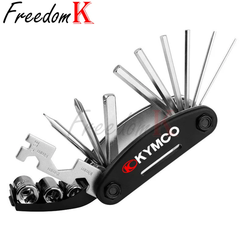 ل KYMCO CV3 AIR150 DTX360 سوبر 89 سينتو مثل 50 سباق H X 150 اكسسوارات سكوتر أداة متعددة الوظائف إصلاح مفك مجموعة #5