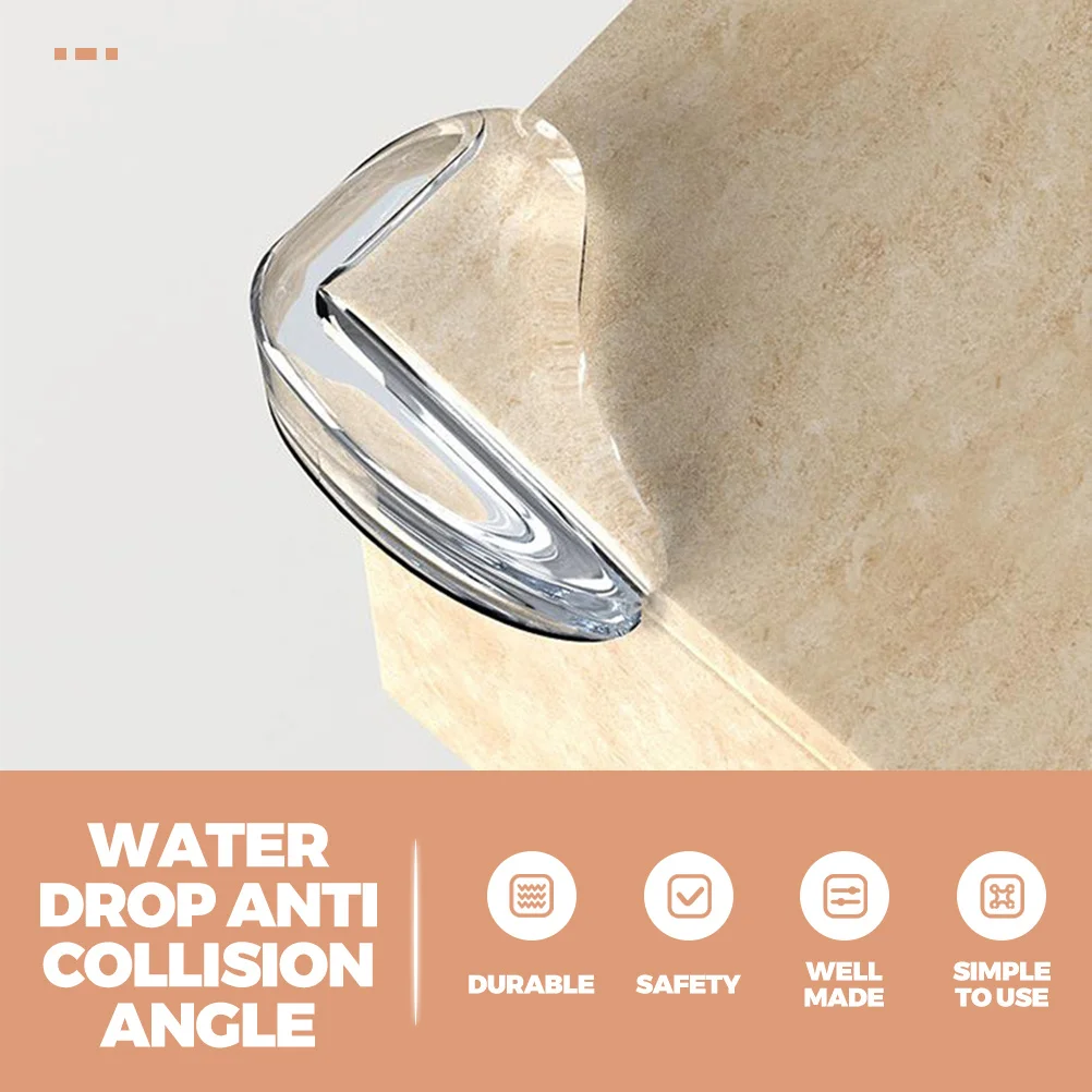 12 قطعة مصدات زوايا شفافة لتدقيق الطفل ذاتية اللصق واقيات حافة الطاولة لسلامة المنزل واقي مصد الطفل