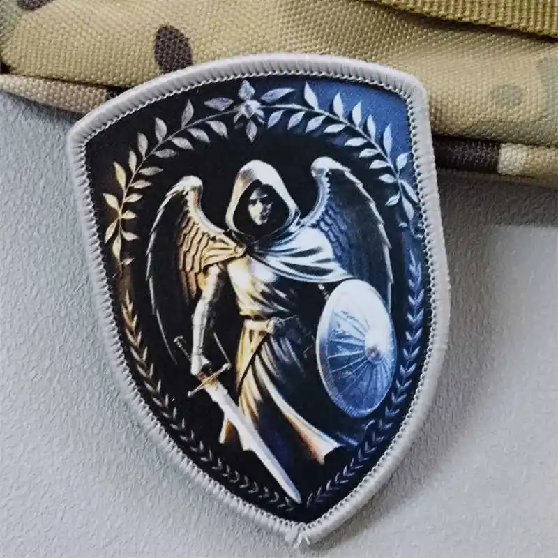 Parche táctico San Miguel Arcángel – Insignia moral con velcro - imagen 3