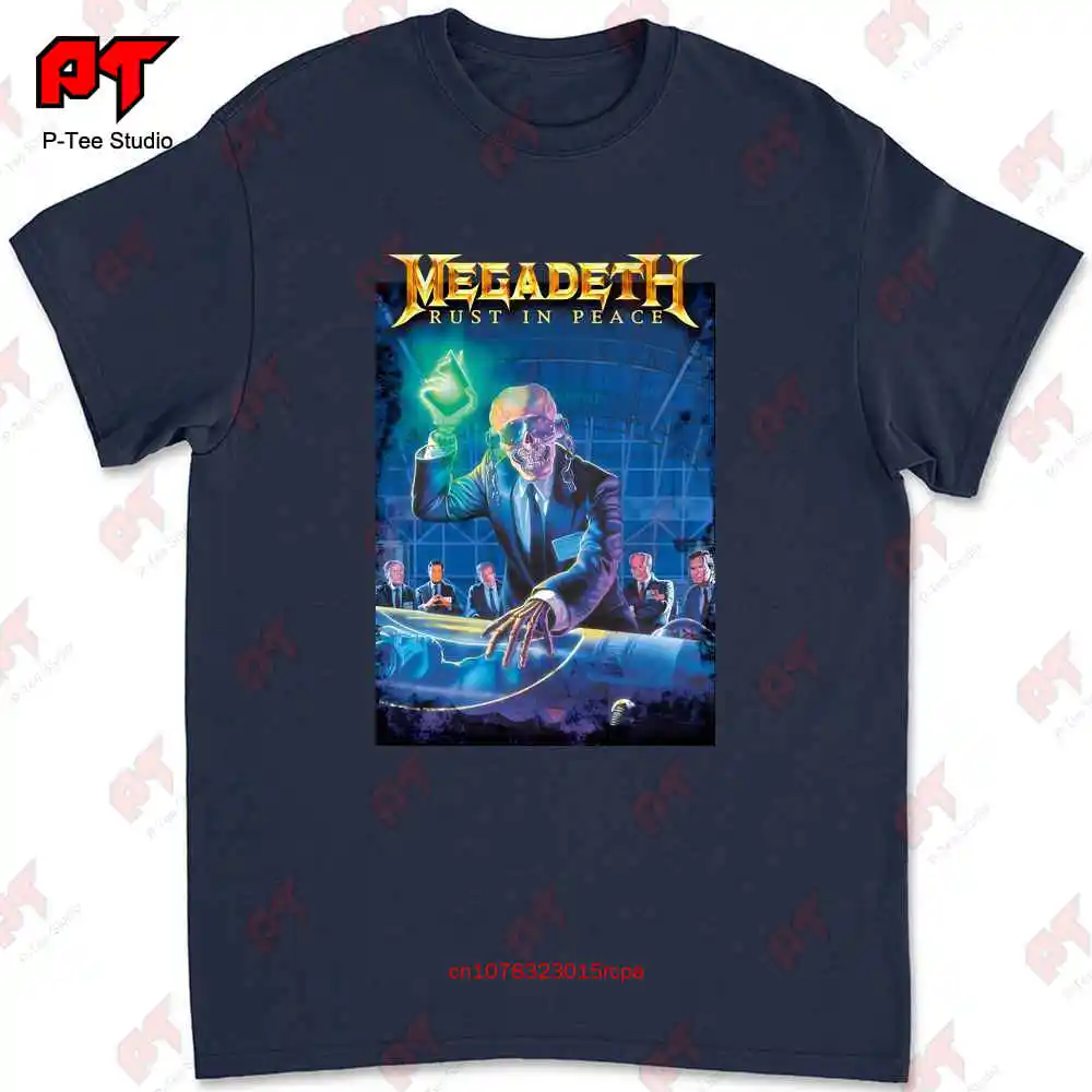 Megadeth 'Rust In Peace 30Th Anniversary' T Shirt 9O6U