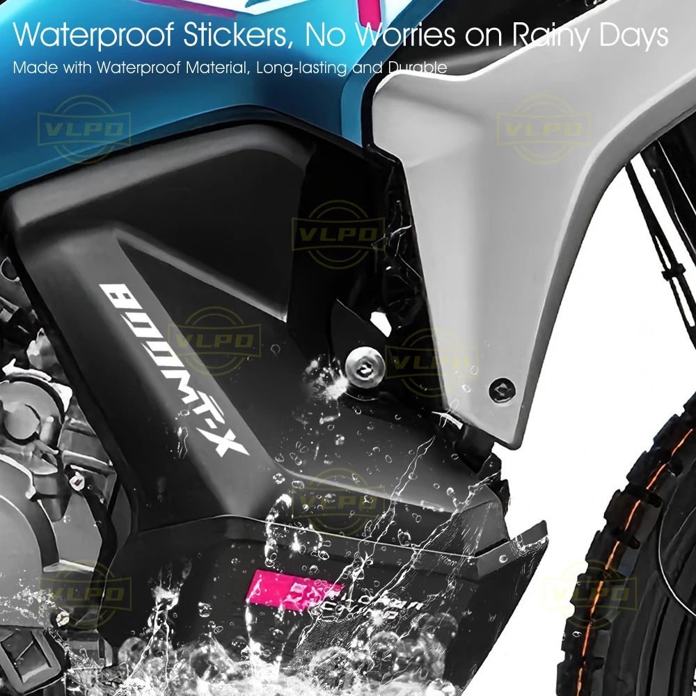 ملصقات الدراجات النارية شارات مقاومة للماء لـ CFMOTO 800MT-X ملصق CF MOTO 800 MT X CF800MTX 800MT MTX 800MTX ملحقات 2025 #3