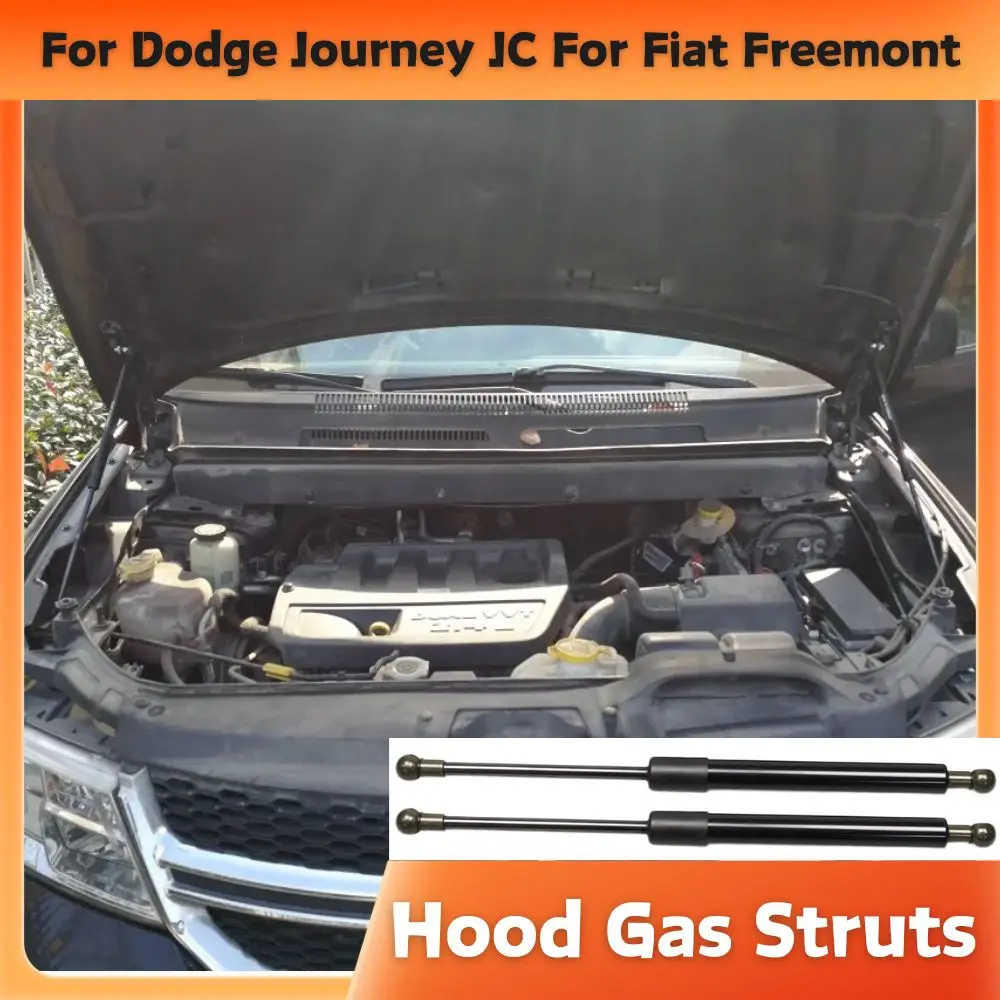 

Hood Struts for Dodge Journey JC For Fiat Freemont 2009-2020 Front Engine Bonnet Gas Springs Shock Absorbers Lift Supports 2PCS