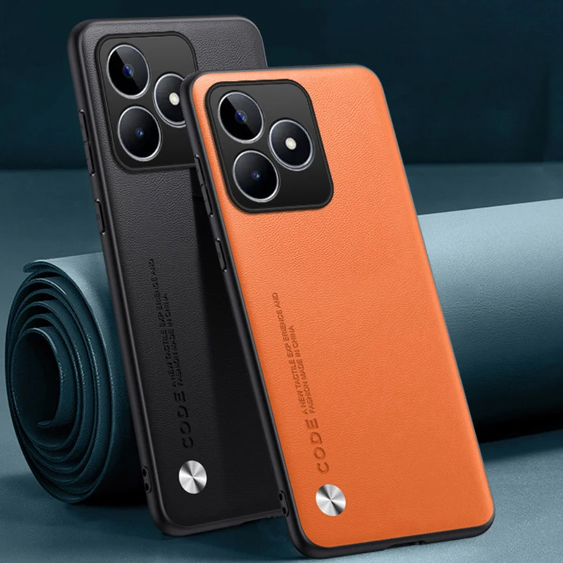 Роскошная задняя крышка для Realme C51 C53 C55 4G, матовая задняя крышка, силиконовая полная защита, задняя крышка для Realme Narzo N53 N55