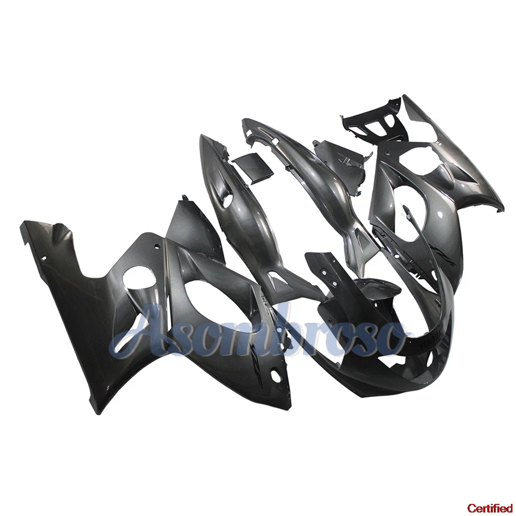 All matte black Motorcycle For Yamaha YZF600 96-07 1997 2000 1998 2006 2002 2003 2001 1999 Parts  Shell