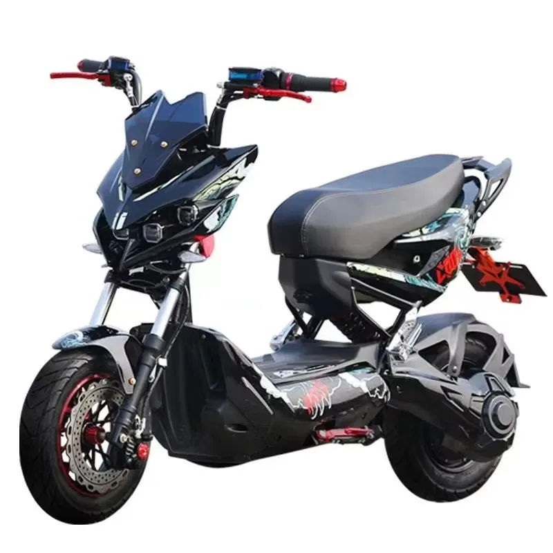 

2025 New Style Outdoor Two Wheeled Touring Motorcycle Adult 72V Voltage 1500W Motor Power 65km/h Off-road Riding Maximum Speed O