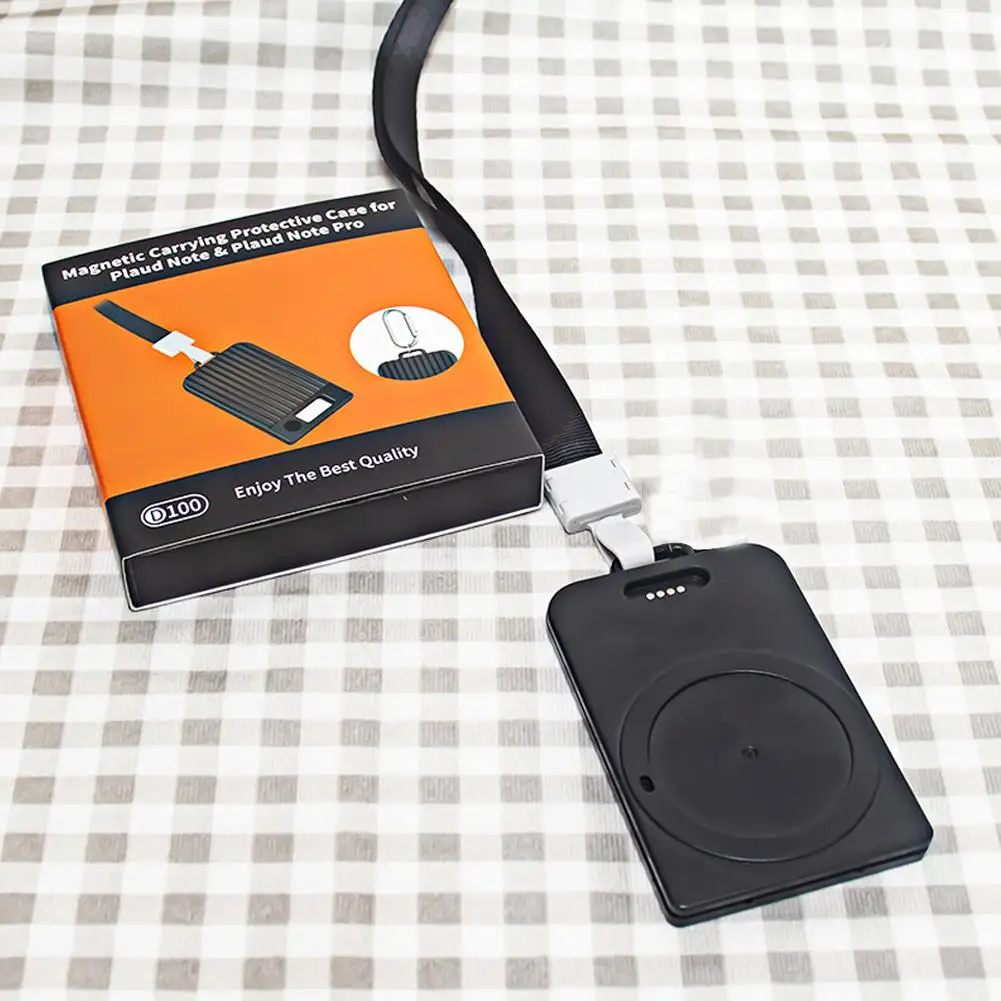 

for PLAUD Note/Plaud Note pro Protective Case High Magnetic Design Waterproof Material Quality Buckle Track Shockproof Loop I6Z9