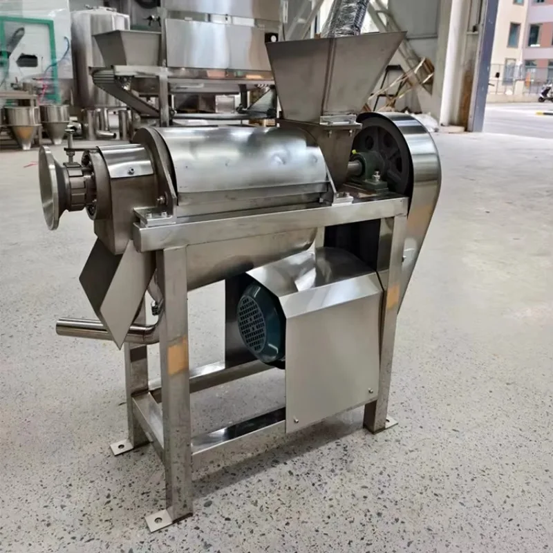 Afbeelding 3: Industriële spiraalpers voor sinaasappels en druiven - zonder schillen, 304 roestvrijstalen motor, laag geluidsniveau, CE ISO gecertificeerd fruit.