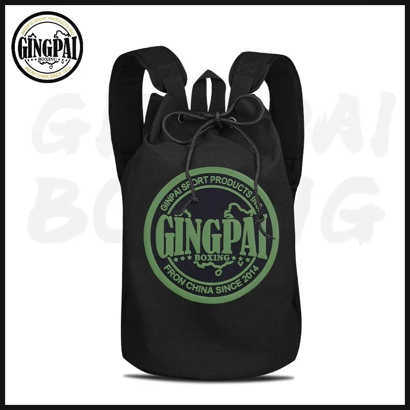 Boxing Drawstring Backpack Sports Gym Sackpack Taekwondo Boxing Equipment Bag for Men Women Students Outdoor Sports Storage Bags