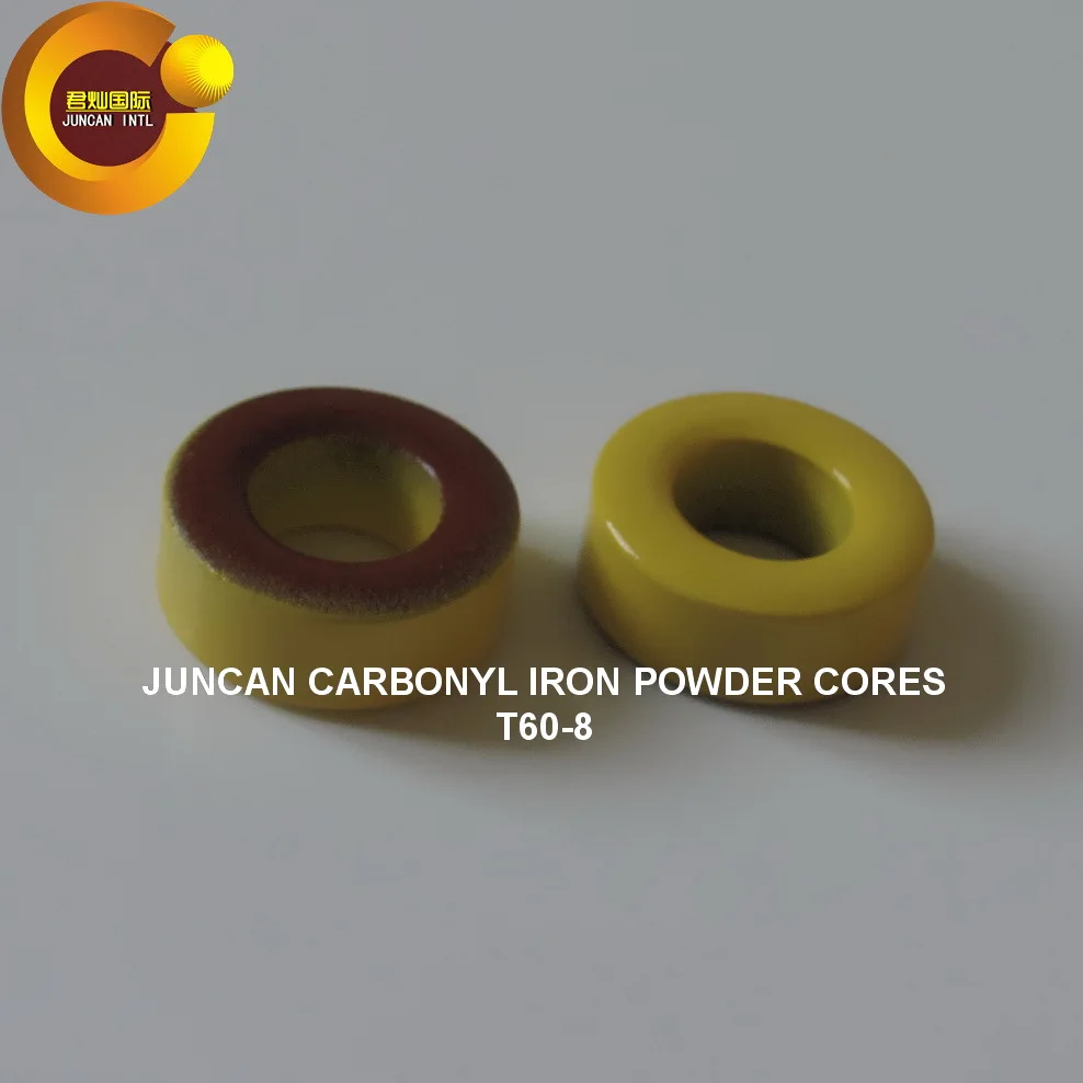 T60-8  Iron Powder Cores, Magnetic Ring Inductance
