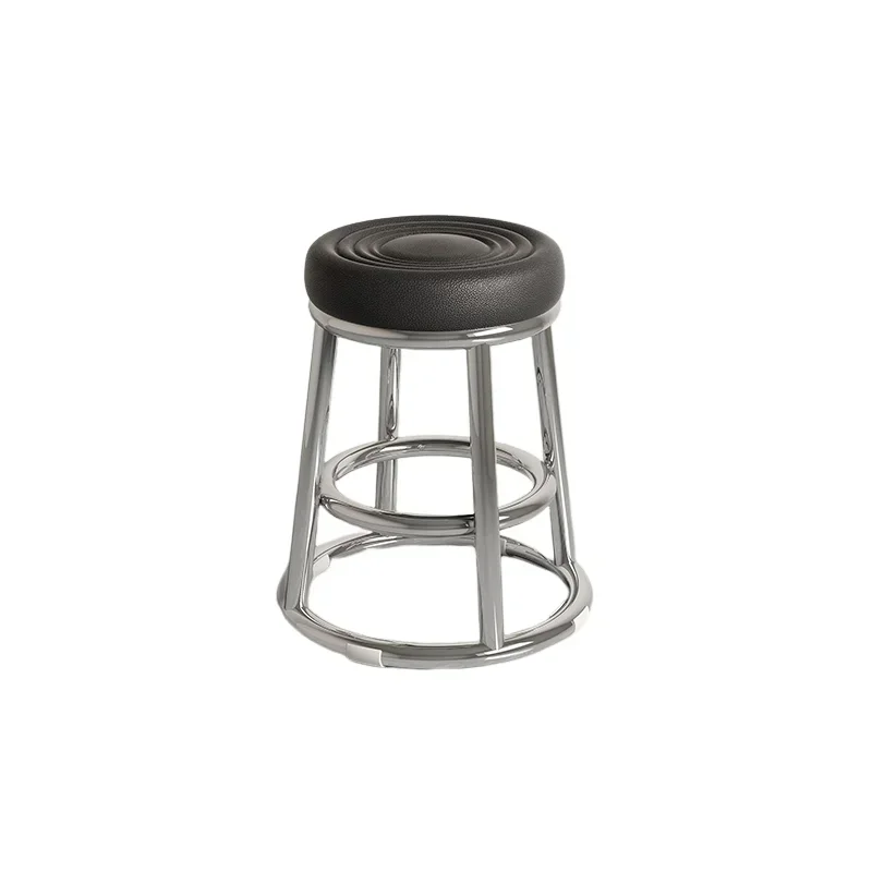 Office High Bar Stools Modern Outdoor Black Garden Bar Chair Round Kitchen Cover Leather Nordic Furniture