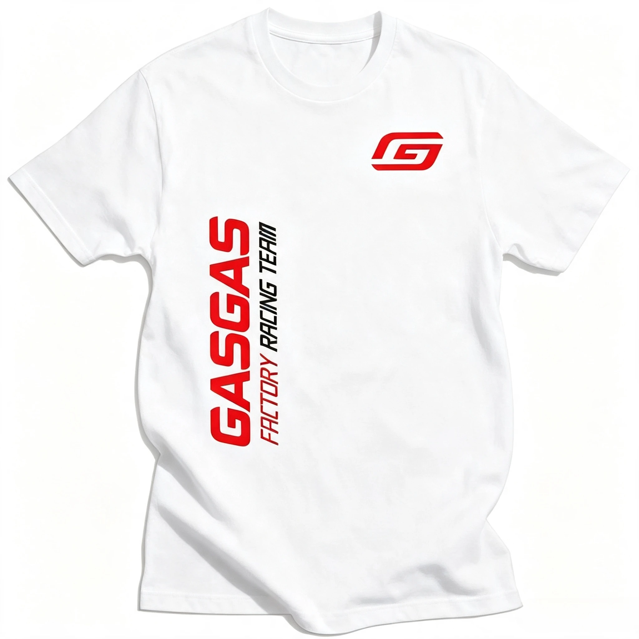 Motorcycles GasGas Factory Team T-Shirt Men's Summer Y2K Shirt Fishing Hunting Top Tees Military Tacitcal Hiking Sports T Shirt