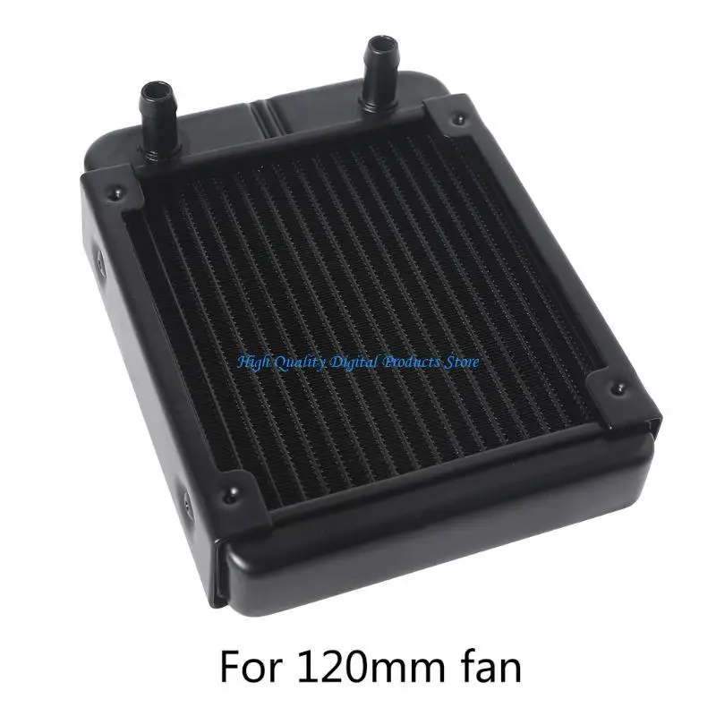 U2JE Multi-Port 4 Thread Aluminum Radiator 120mm For Computer Water Cooling System