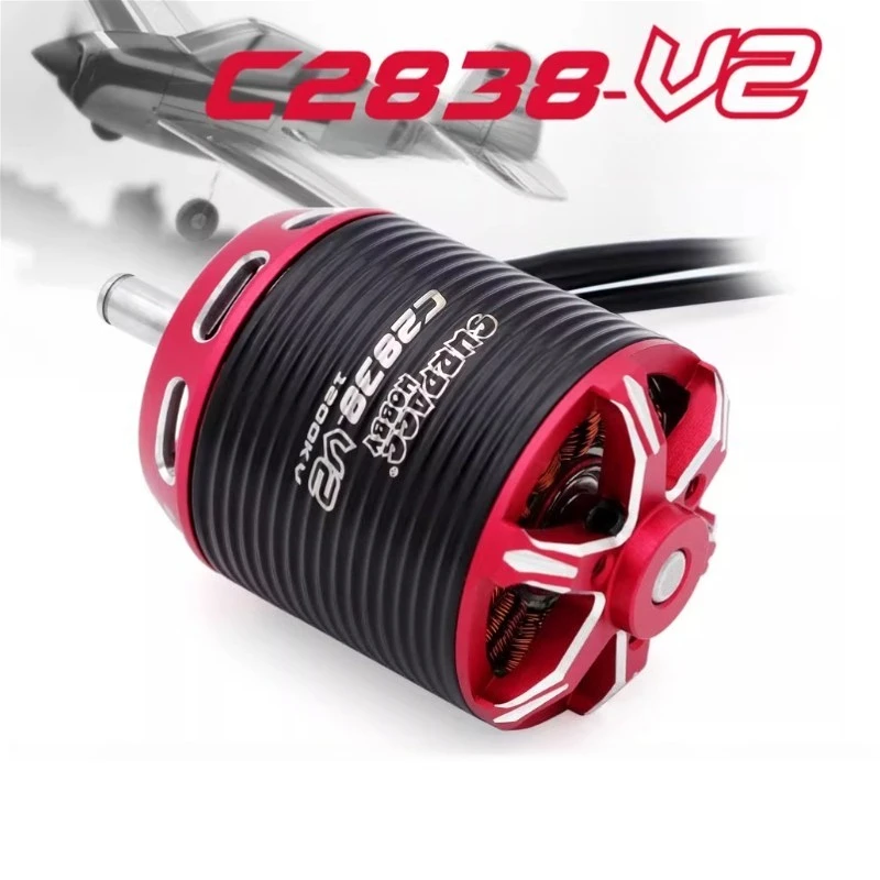 تجاوز هواية فرش السيارات 2-5S C2838 لطائرة RC مولتيكوبتر فرش محرك خارجي