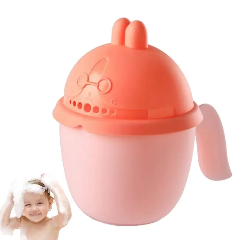 Baby Bath Rinse Cup Hair Washing Water Cup For Children With 7 Water Holes Control The Flow Rinser Comfortable And Easy To Use