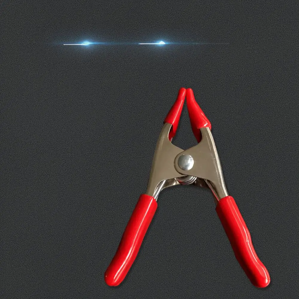 For For Hongfeng Heavy Duty Metal Spring Clamp 4 Inch A Type Clip Woodworking Photography Studio Backdrop Fixation Tool