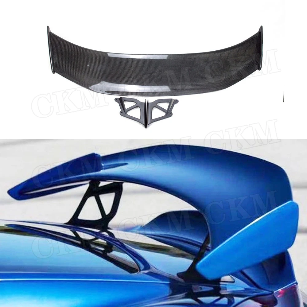 

Carbon Fiber/FRP Rear Trunk lip Spoiler wing Case For Porsche Cayman 981 986 987 718 GT4 GT 2016 2017 2018 2019 Auto Car Styling