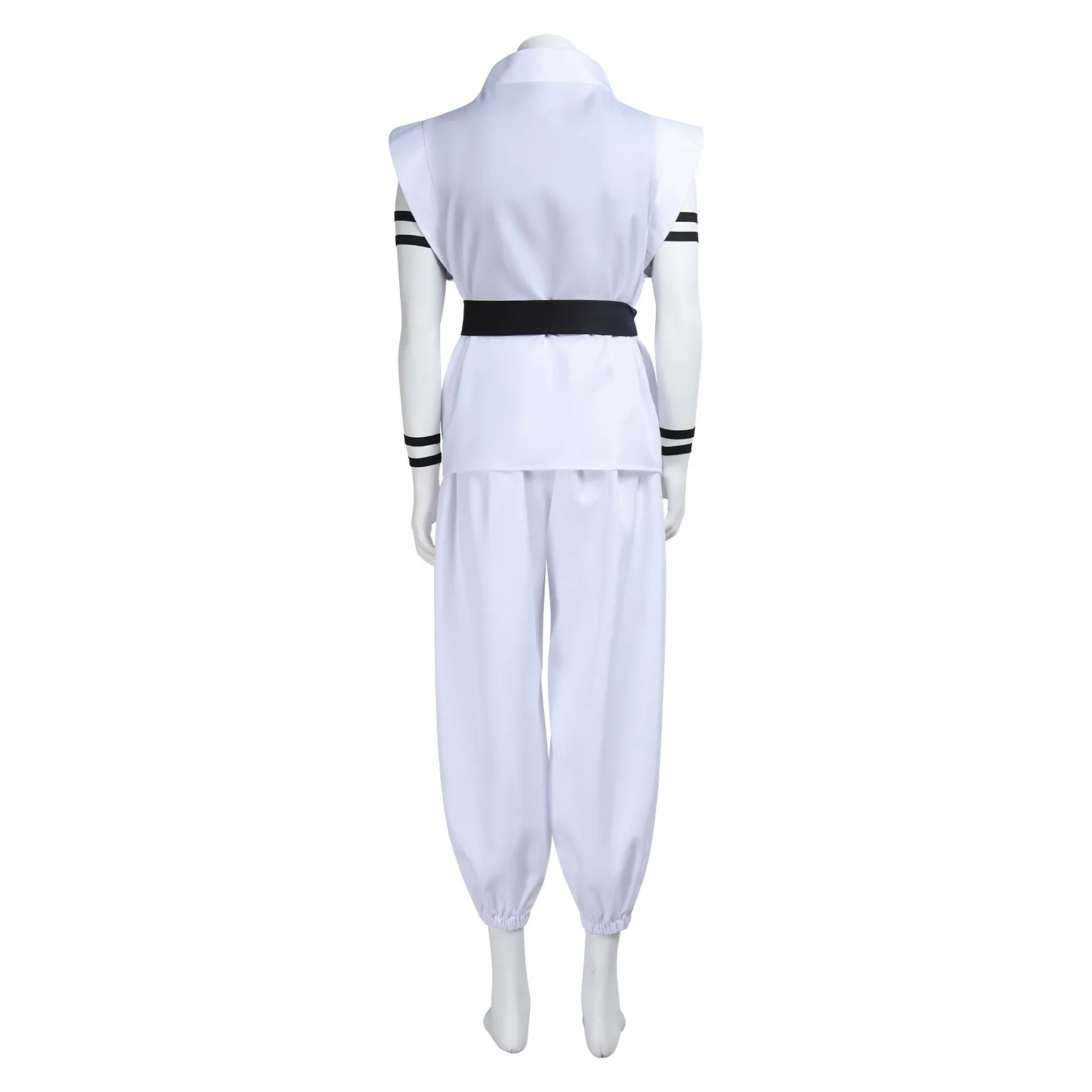 Ryomen Sukuna Costume White Kung Fu Suit with Tattoo Stickers Ryomen Sukuna as Megumi Showdown Cosplay Costume Full Set 2026 view 4