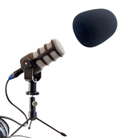 For RODE PODMIC Microphone Dust Cover Microphone Windshield Sponge Cover
