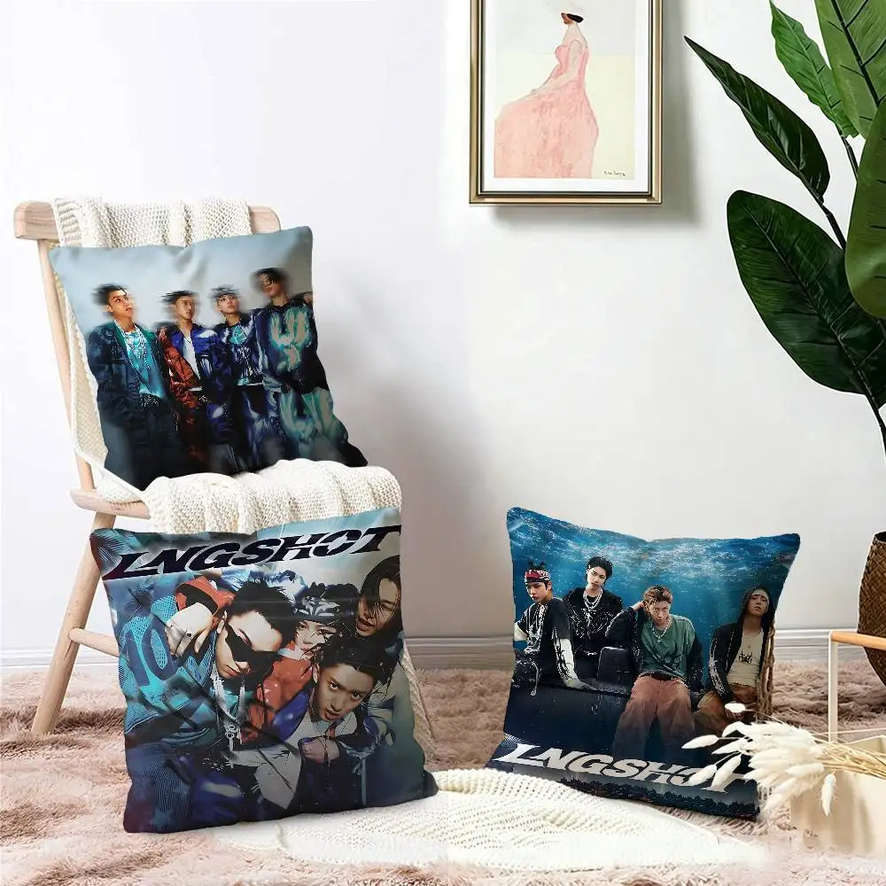 LNGSHOT Debut EP SHOT CALLERS Cushion Cover Pillow Cover Decor Pillowcase Printed Cushion Case for Couch