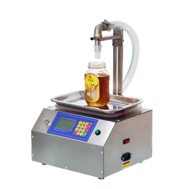 Manufacturers Wholesale Shampoo Cosmetic Cream Plastic Small Bottle Honey Semi Automatic filling machine