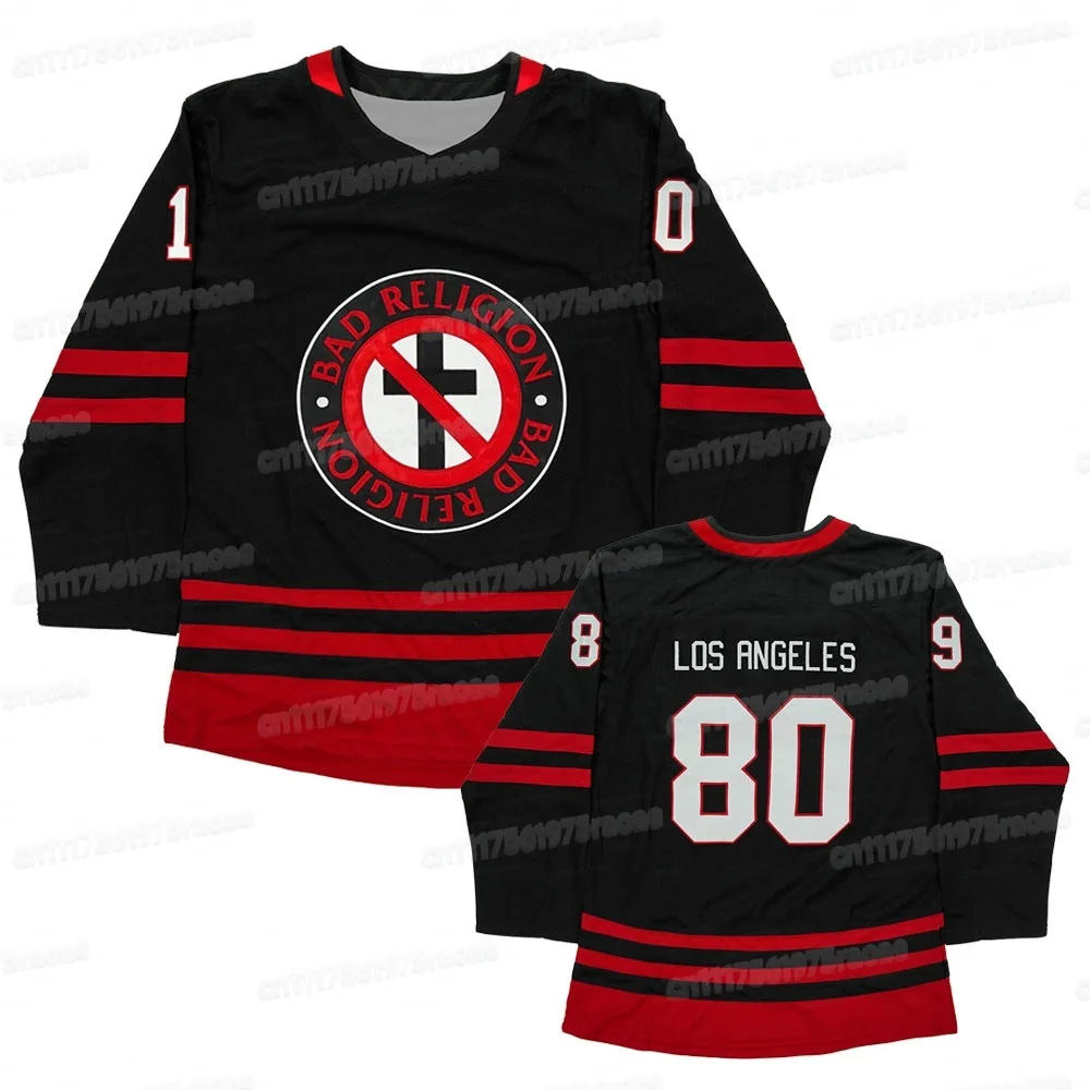 Bad Religion 2026 Lateinamerika-Tour Merchandise, 3D-gedrucktes langärmeliges Familien-Streetwear-Hip-Hop-Oberteil für 80 Eishockey-Fans – Detail 5