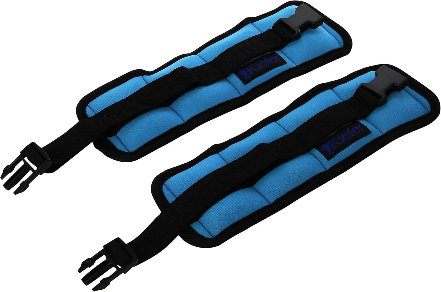 

Утяжелители для лодыжек/запястий для тренировок на суше или в воде, светло-голубые, по 1 фунту каждый (пара)