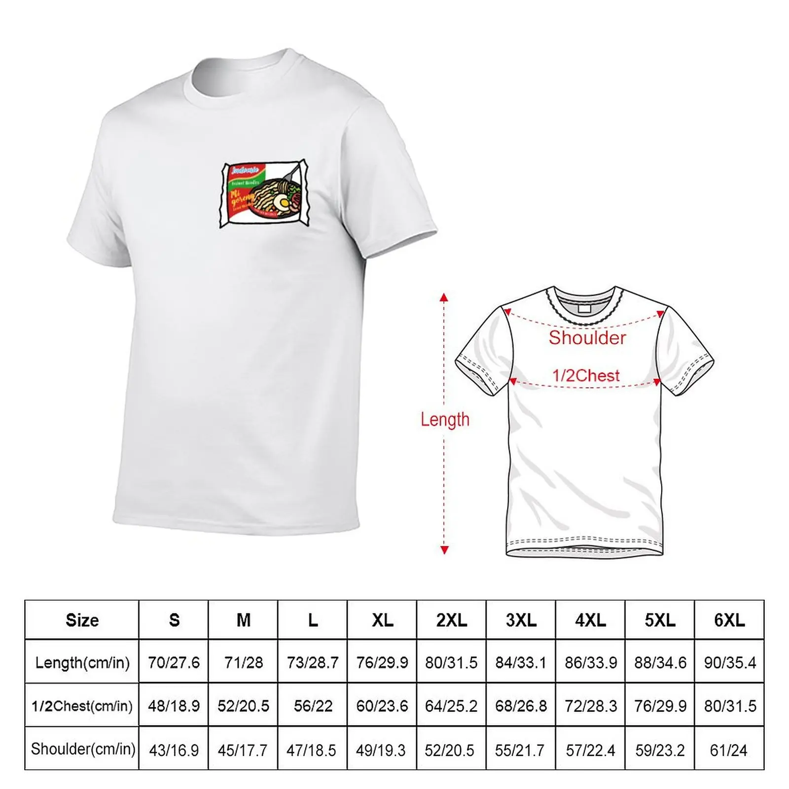 Mi graphic T-Shirt t graphic shirt t man for shirts Goreng man