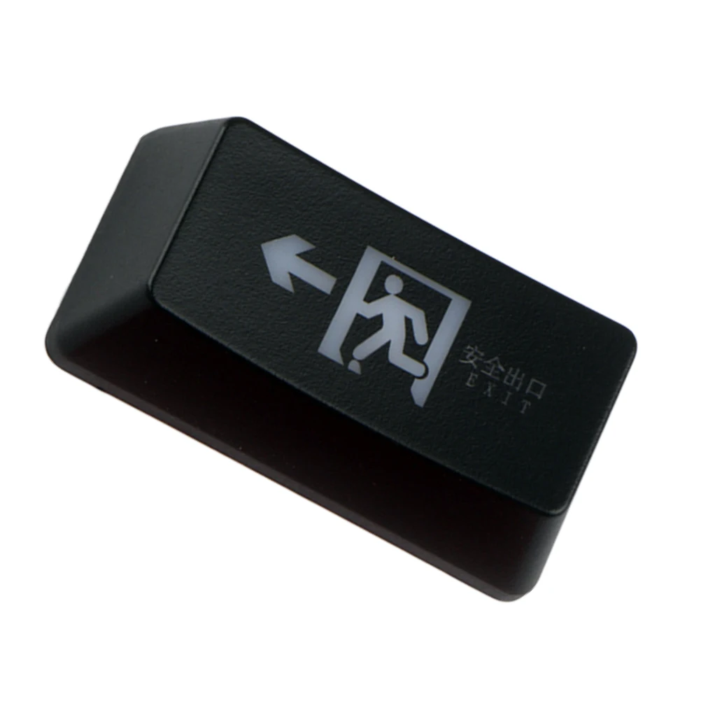 Backspace Keycap Teclado mecánico de computadora Keycaps Brilla a través de grabado Matte ABS Color Jet de aceite para juegos